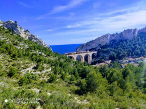 GITE TOUT CONFORT Parc UNESCO des CALANQUES LA VESSE